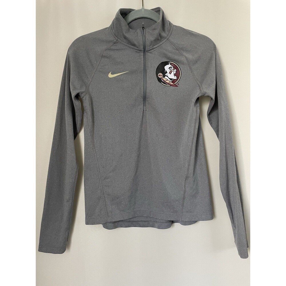 Nike Dri-Fit Florida State Seminoles  1/2 Zip Top Pull Over SZ XS